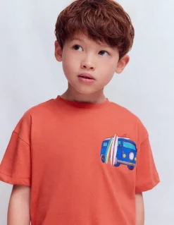 T-shirt à imprimé recto verso