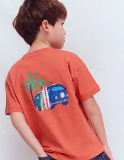 T-shirt à imprimé recto verso