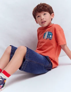 T-shirt à imprimé recto verso