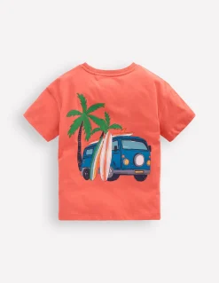 T-shirt à imprimé recto verso