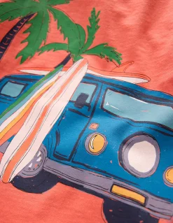 T-shirt à imprimé recto verso