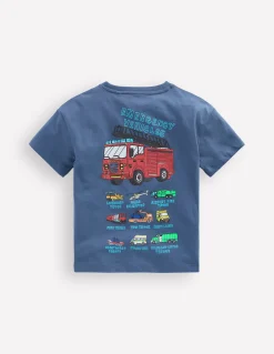 T-shirt à imprimé recto verso