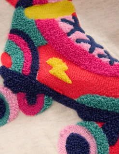 T-shirt à manches longues en bouclé