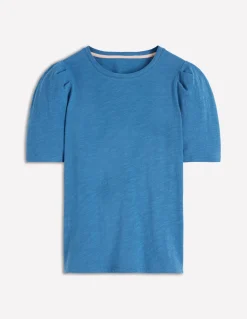 T-shirt à manches plissées