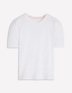 T-shirt à manches plissées