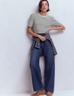 T-shirt à manches plissées