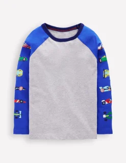 T-shirt à manches raglan imprimées