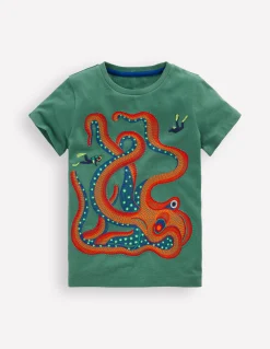 T-shirt à super surpiqûres