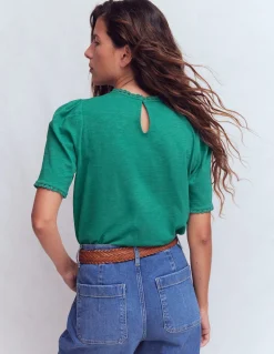 T-shirt Ali festonné