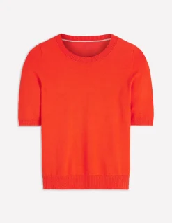 T-shirt col rond Emilia en coton