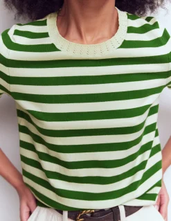 T-shirt col rond Emilia en coton