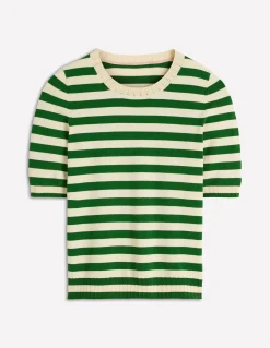 T-shirt col rond Emilia en coton