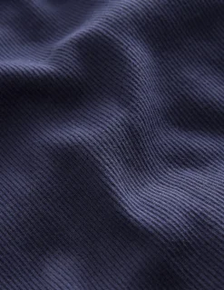 T-shirt côtelé à manches longues