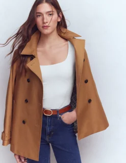 T-shirt double épaisseur à col carré