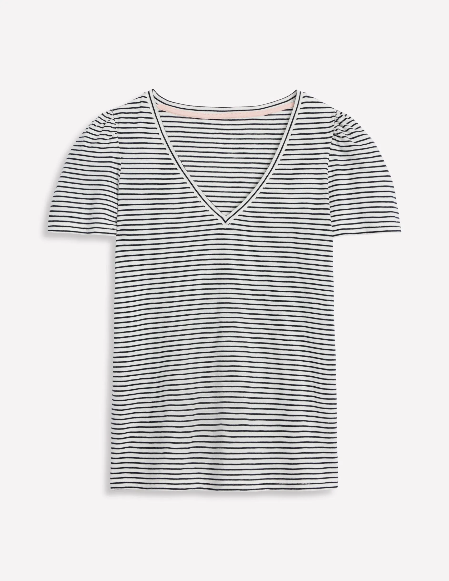 T-shirt flammé Sophie à col V