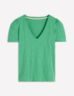 T-shirt flammé Sophie à col V