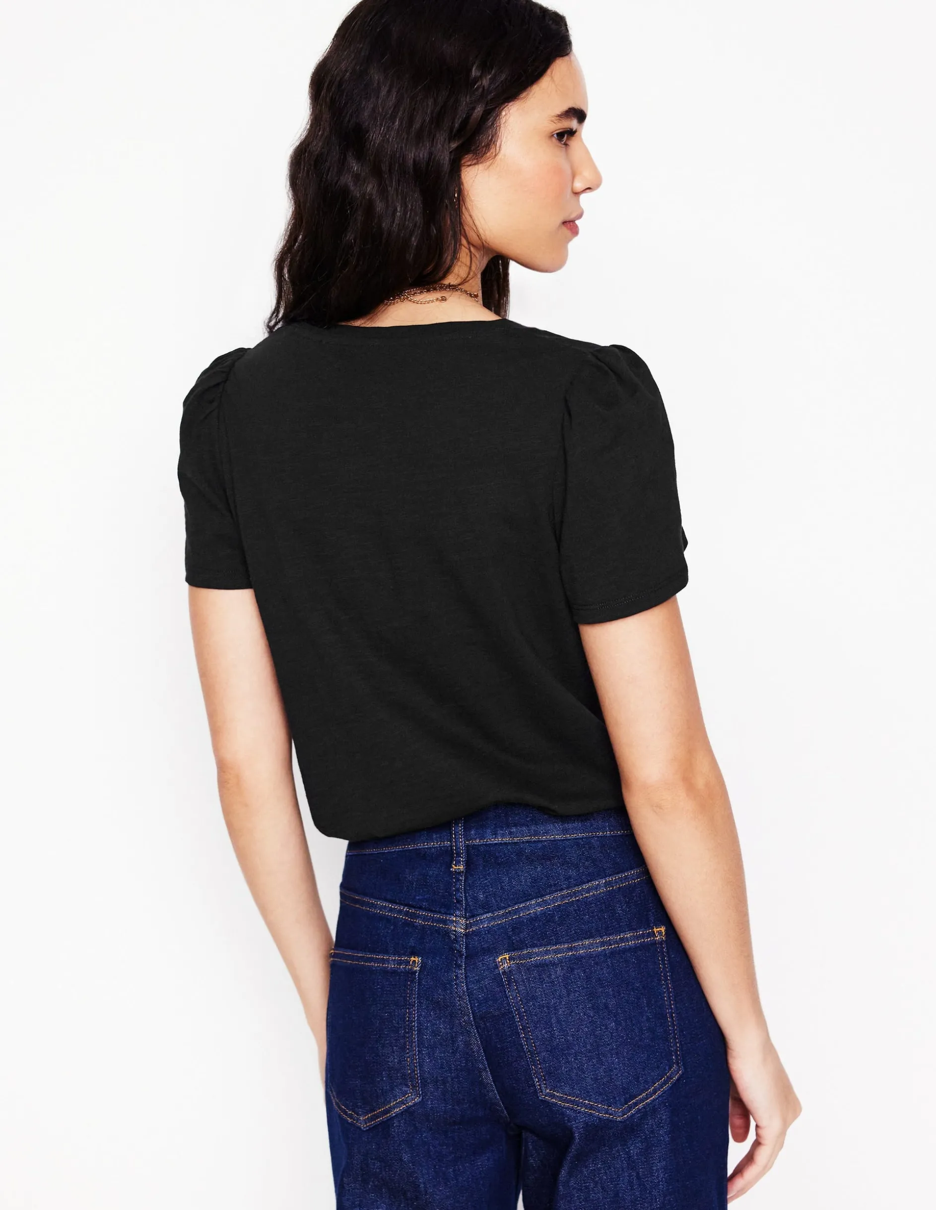 T-shirt flammé Sophie à col V