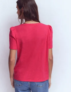 T-shirt flammé Sophie à col V