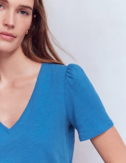 T-shirt flammé Sophie à col V