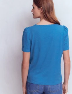 T-shirt flammé Sophie à col V