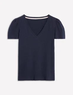 T-shirt flammé Sophie à col V