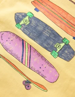 T-shirt graphique délavé