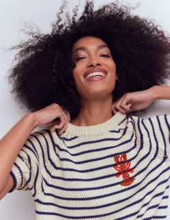 T-shirt Margot à manches bouffantes