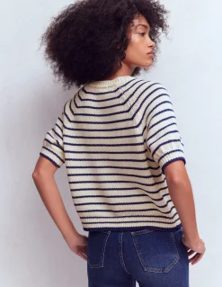 T-shirt Margot à manches bouffantes