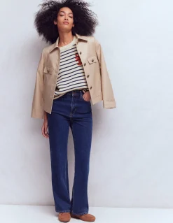 T-shirt Margot à manches bouffantes