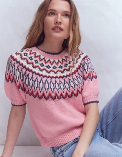 T-shirt Margot à manches bouffantes