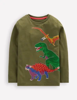 T-shirt phosphorescent à super surpiqûres