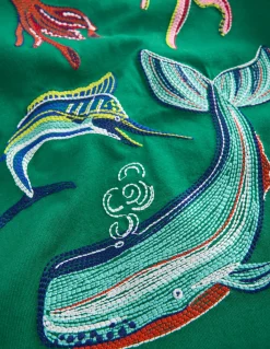 T-shirt phosphorescent à super surpiqûres