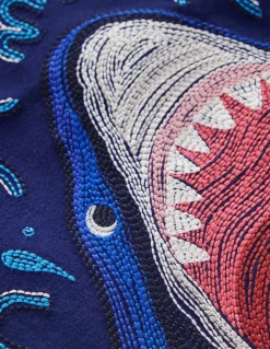 T-shirt phosphorescent à super surpiqûres