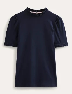 T-shirt volanté ultra-doux