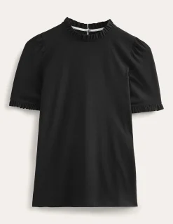 T-shirt volanté ultra-doux