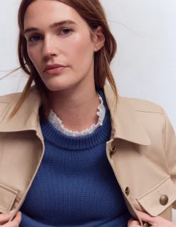 T-shirt volanté ultra-doux