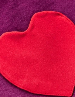 Tunique à poches cœurs