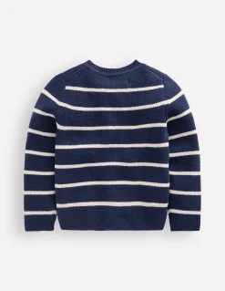 Veste col rond en maille