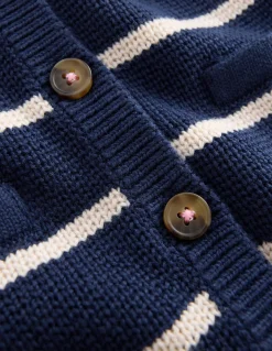 Veste col rond en maille