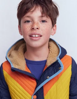 Veste en borg à chevrons