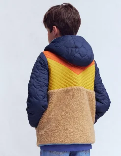 Veste en borg à chevrons