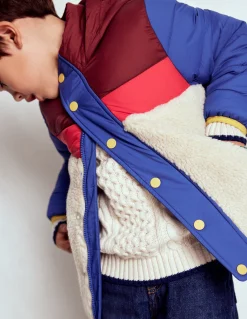 Veste en borg mélangé