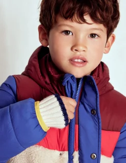 Veste en borg mélangé