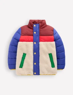 Veste en borg mélangé