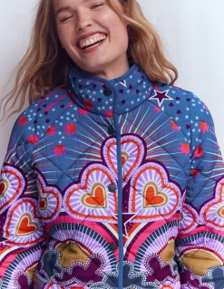 Veste matelassée imprimée